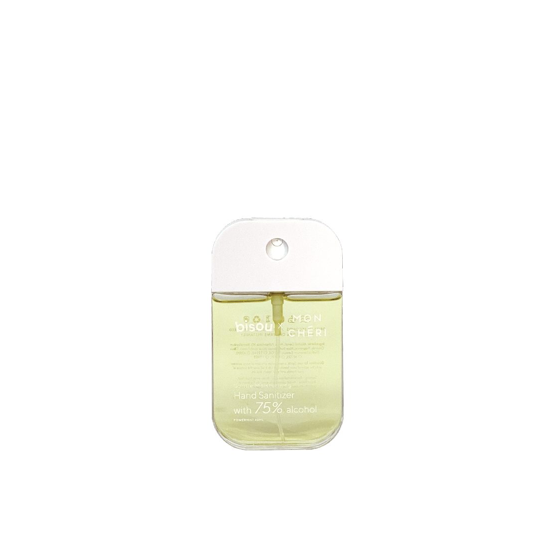 Mon Chéri Esssentials - Bisou x Mon Chéri Gentle Moisturizing Hand Sanitizer with 75% Alcohol Powermist (40ml)