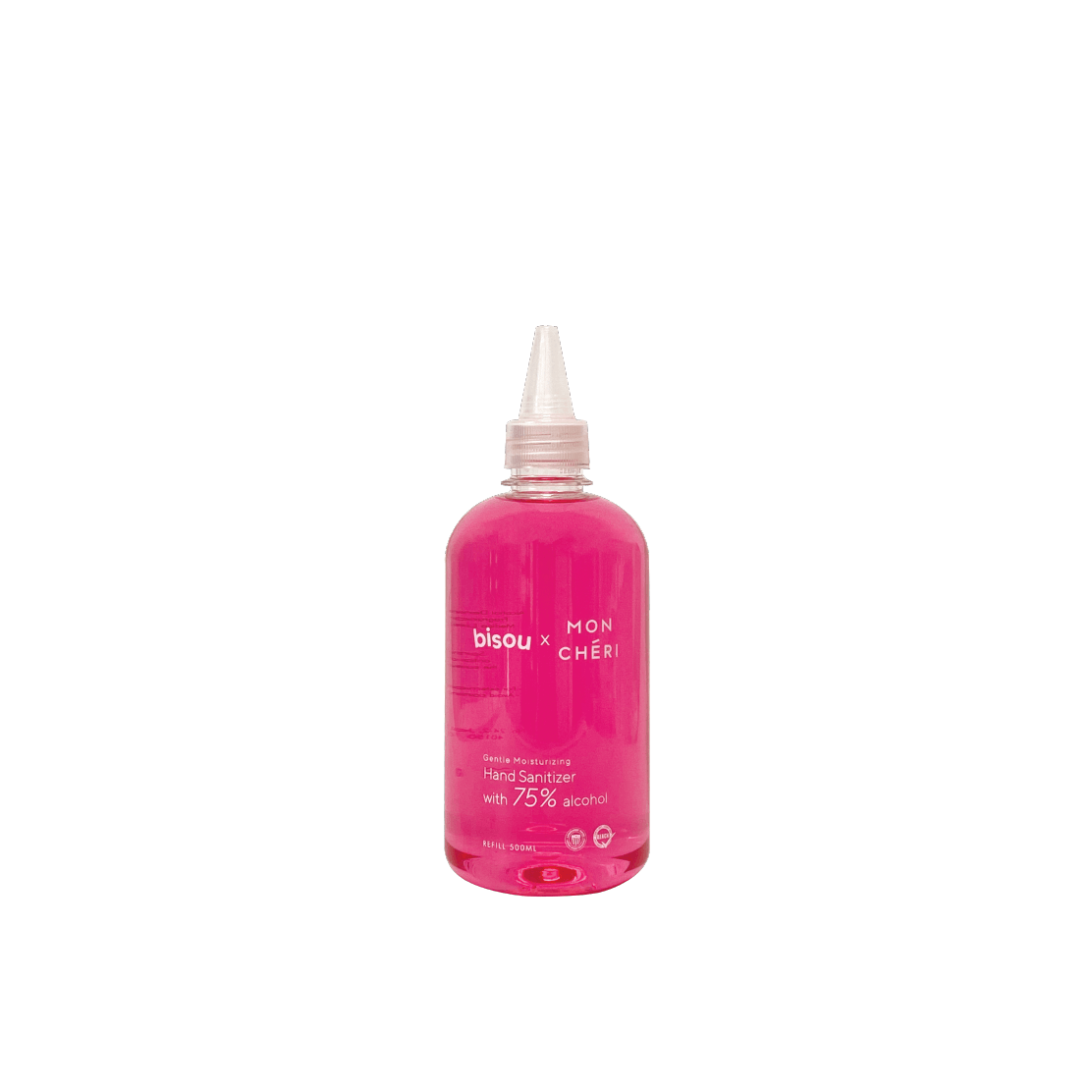 Mon Chéri Esssentials - Bisou x Mon Chéri Gentle Moisturizing Hand Sanitizer with 75% Alcohol Refill (500ml)