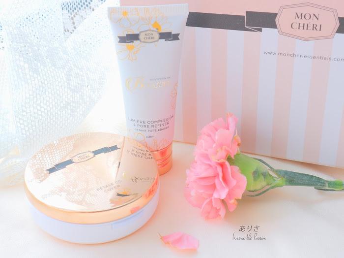 Arisa Chow's Review on Mon Chéri's Instant Pore Refiner & Petale CC Cover