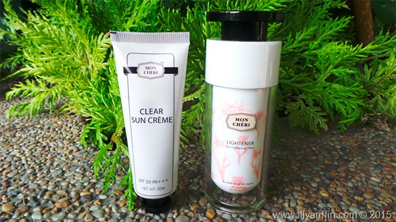 Mon Cheri Essentials Lightener and Sun Creme Review From Illy Ariffin