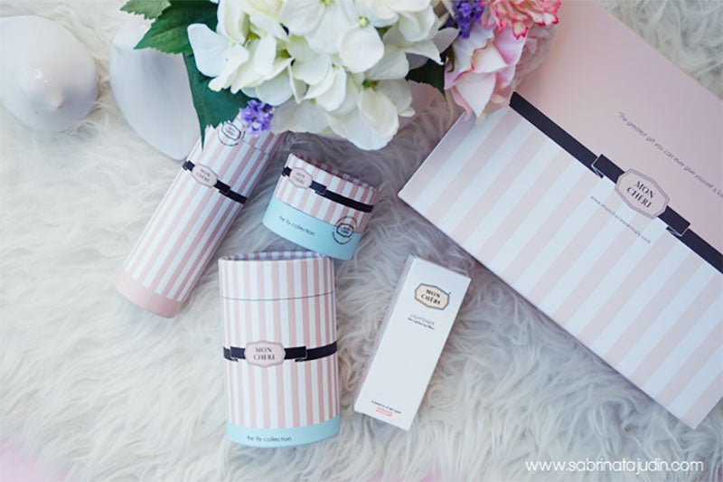 Mon Cheri The Lily Collection Skincare Set Review From Sabrina Tajudin