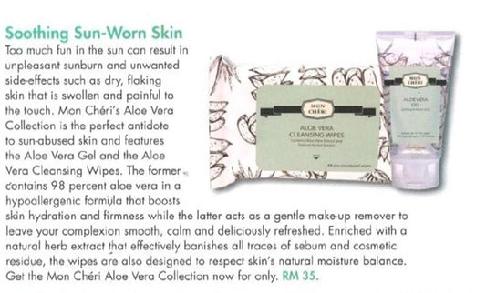 Soothing Sun-Worn Skin (Health & Beauty) - April 2015 - Mon Chéri Esssentials