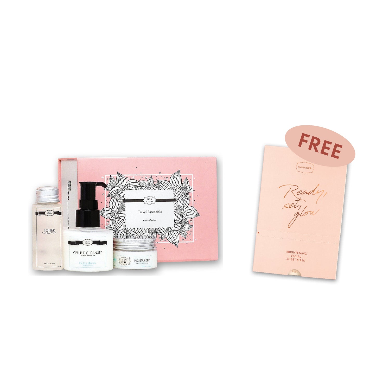 Mon Chéri Esssentials - Lily Collection Travel Set