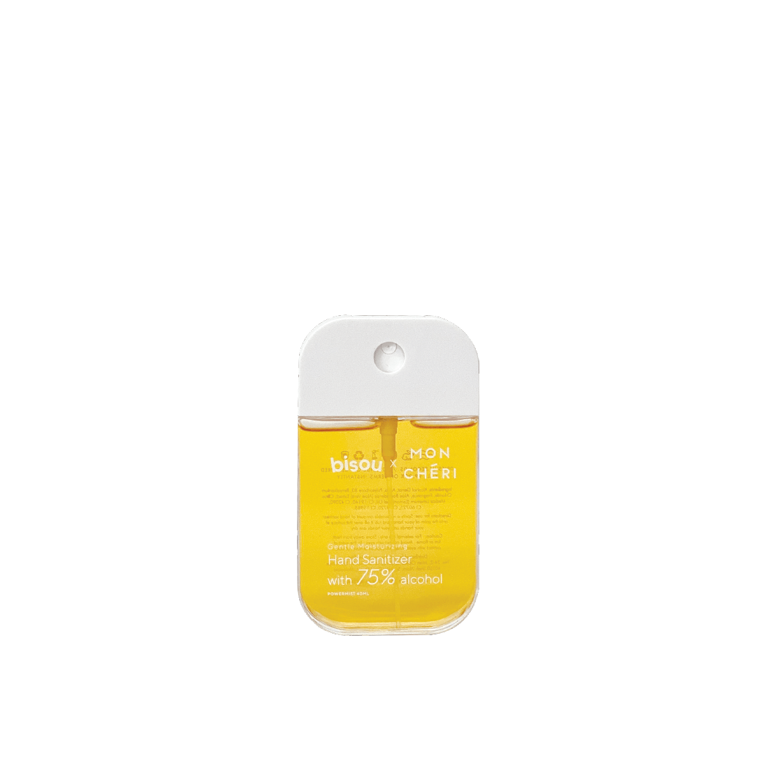 Mon Chéri Esssentials - Bisou x Mon Chéri Gentle Moisturizing Hand Sanitizer with 75% Alcohol Powermist (40ml)
